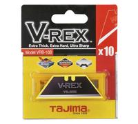 Tajima VRB10B - Lame trapezoidali per taglierino, confezione da 10 pezzi