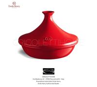 Tajine ø cm 32 - Rosso/Grand Cru - Emile Henry - EH345632