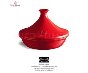 Tajine ø cm 32 - Rosso/Grand Cru - Emile Henry - EH345632