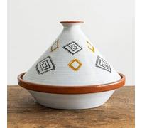 Tajine in Terracotta XL 32cm - Autentica Pentola Etnica Marocchina/Tunisina con Ebook Gratuito 1504251007