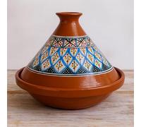 Tajine in Terracotta XL 32cm - Autentica Pentola Etnica Marocchina/Tunisina con Ebook Gratuito 2910201102