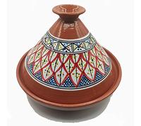 Tajine in Terracotta XL 32cm - Autentica Pentola Etnica Marocchina/Tunisina con Ebook Gratuito 2910201103