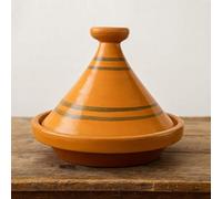 Tajine XL 35 cm in Terracotta Dipinta a Mano - Pentola Tradizionale Marocchina/Tunisina + Ebook Gratuito 3107251003