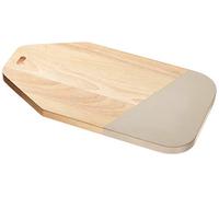 Tak Design Tagliere da Formaggio, Legno, Grigio, 400mm x 210mm x 20mm