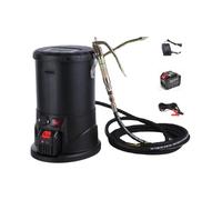 Taka Neko Pistola per Grasso elettrica a Batteria Portatile da 7 Litri con Design a Doppia Alimentazione di Grande capacità Pompa per Grasso, per escavatori e Attrezzature Pesanti,5m Hose
