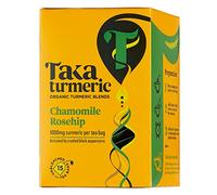 Taka Turmeric Tè (curcuma camomilla rosa canina, 1 confezione (15 bustine di tè))
