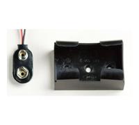 Takachi BH9V2 Portabatteria 1x 9 V Connettore a scatto, Cavo (L x L x A) 49.3 x