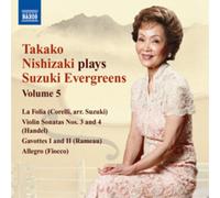 Takako Nishizaki Takako Nishizaki Plays Suzuki Evergreens - Volume 5 (CD) Album