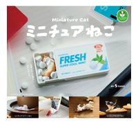 Takara Tomy Arts Panda Ana Miniatura Gatto Set Completo Figura Capsula Toy Japan