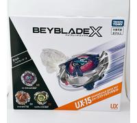 Takara Tomy Beyblade X UX-15 Shark Scale Deck Set Completo Sigillato in Fabbr...