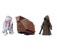 Takara Tomy Metakore Star Wars #02 R5-D4 & Tomica TSW-03 Sand Crawler & #04 Java