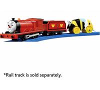 TAKARA TOMY Plarail Thomas TS-14 James Red Nose Bee Chase Set Treno 3 Auto Gi...