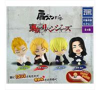 Takara Tomy Tokyo Revengers Spalla Zun Fig. Set Completo 4 Tipi Capsula Toy