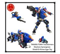 TAKARA TOMY Transformers Diaclone Synergenex Shield-D-Prime Liger Giocattolo ...