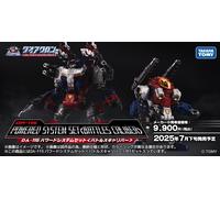 Takara Tomy Diaclone Reboot DA-115 Powered System Set Battles Caliber