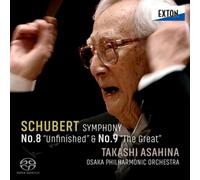 Takashi Asahina Schubert Symphonies n. 8 & 9 2SACD TOWER RECORDS pre-ordine