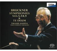 Takashi Asahina Tokyo Symphony Orchestra Bruckner Symphony Selections 1991 1996