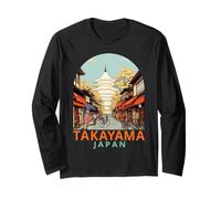 Takayama Viaggio Viaggio Avventura Vacanze Takayama Giappone Maglia a Manica