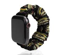 Take A Deep Look It's The Book - Cinturino elastico compatibile con iWatch, divertente cinturino per smart watch per uomo e donna, 38 mm/40 mm, 42 mm/44 mm, 42mm/44mm, Poliestere, Nessuna pietra