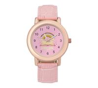 Take A Deep Look It's The Book - Orologio da polso da donna, alla moda, facile da leggere, sottile, al quarzo, stile casual