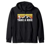 Take a Hike Funny Nature Hiking Trail Adventure Gift Felpa con Cappuccio
