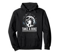 Take a Hike Funny Nature Hiking Trail Adventure Gift Felpa con Cappuccio