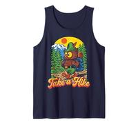 Take A Hike Retro Woodsy Owl Give a Hoot Vintage Hiking Canotta