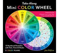 Take-Along Mini Color Wheel: 12 Numbered Colors With Tints, Tones & Shades: 5 Color Plans