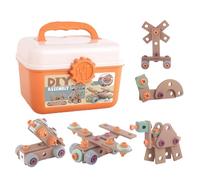 Take Apart Toys, Construction Building , 21/18/15.5 Inches, Educational Tool Kit, Motorized Feature, Early Learning Fun, Toddler Drill Set for Boys and Kids, Multicolor
