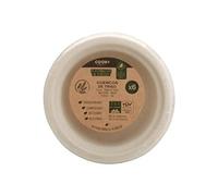 TAKE AWAY KA4349 Set 6 BOLS Trigo 15 CM, Bianco