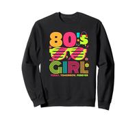 Take Back to the 80s Retro Vintage Costume Donna 80s Girl Felpa