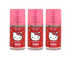 Take Care | Ciao Kitty - Fruttato e floreale | Prugna, ciliegia, orchidea e vaniglia | +90% ingredienti naturali | Vegan | Grande formato | Set di 3 x 75 ml