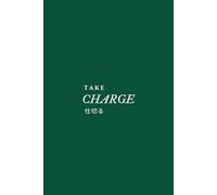 Take Charge 仕切る Japanese-Style Notebook: A5 Dark Green Journal with Kanji & White Font, Dotted Lined
