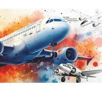 Take Flight: Pocket-Sized Aircraft Coloring Adventure