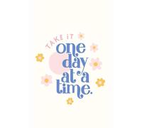 Take It One Day at a Time: A Calming Lined Journal: Pastel Aesthetic Notebook for Mindful Reflections, Daily Healing, and Gentle Self-Discovery - A Beautiful Gift for Women, Teens & Writers