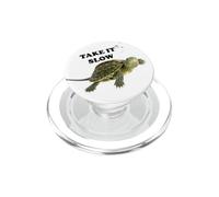 Take it Slow Sea Turtle Cell Phone Grip Button Pop Up Knob PopSockets PopGrip per MagSafe