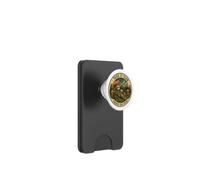 Take It Slow Under The Stars Bradipo Fungo Camping PopSockets PopWallet per MagSafe
