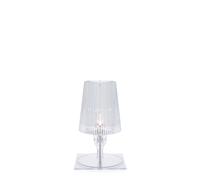 Kartell Take Lampada da tavolo, cristallo traslucido chiaro