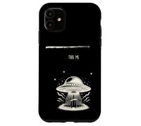 Take Me Alien Abduction Vintage UFO Fantascienza Design Custodia per iPhone 11