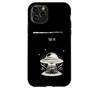 Take Me Alien Abduction Vintage UFO Fantascienza Design Custodia per iPhone 11 Pro
