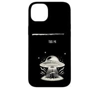 Take Me Alien Abduction Vintage UFO Fantascienza Design Custodia per iPhone 14 Plus