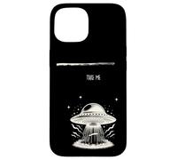 Take Me Alien Abduction Vintage UFO Fantascienza Design Custodia per iPhone 15