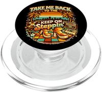 Take Me Back Disco 70's Keep On Steppin Retro Dance Vibes PopSockets PopGrip per MagSafe