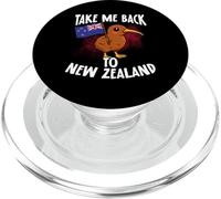 Take Me Back To New Zealand Kiwi Bird Flag Travel PopSockets PopGrip per MagSafe