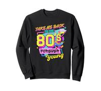 Take Me Back to the 80s Retro Vintage Halloween Costume anni '80 Felpa