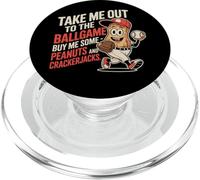 Take Me Out To Ball Gioco Divertente Baseball PopSockets PopGrip per MagSafe