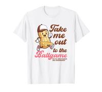 Take Me Out To The Ball Gioco Divertente Baseball Maglietta