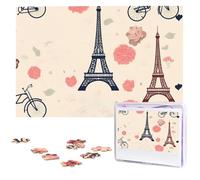 Take Me to Paris, puzzle in legno da 1000 pezzi, puzzle con immagine personalizzata, puzzle personalizzato per matrimoni per adulti