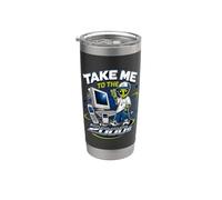 Take Me To The 2000 Retro Alien Y2K Millennium Throwback Bicchiere termico in acciaio inox doppia parete