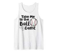 Take Me To The Ball Gioco Baseball Sport Sport Uomini Donne Divertimento Canotta